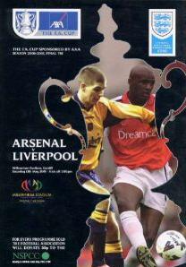 2001 FA CUP FINAL - LIVERPOOL v ARSENAL
